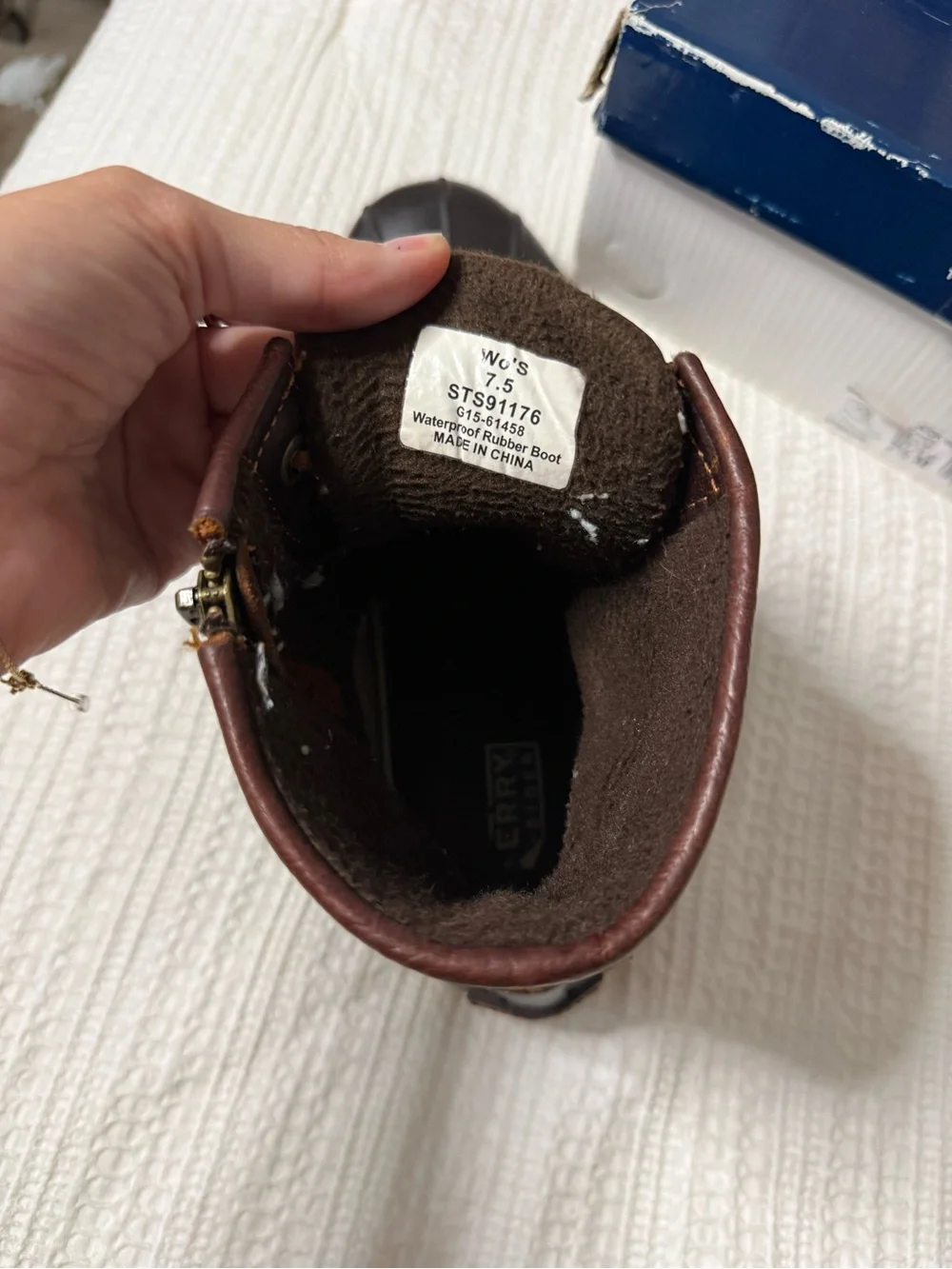 Sperry premium leather
